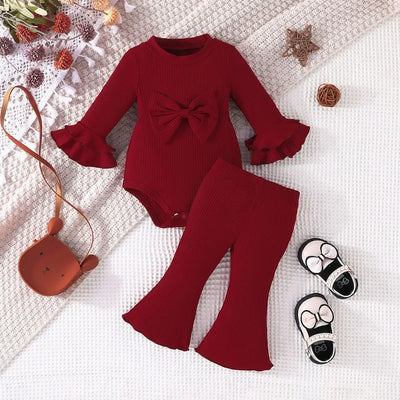 Adorable Baby Girl Christening Outfit Infant Fashion Suit for Special Occasions